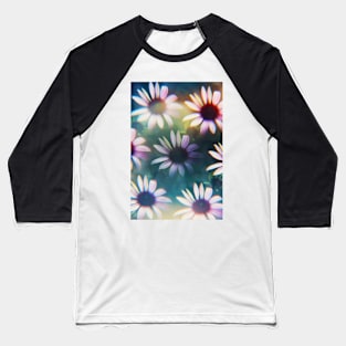 Echinacea photographed through prism filter Baseball T-Shirt